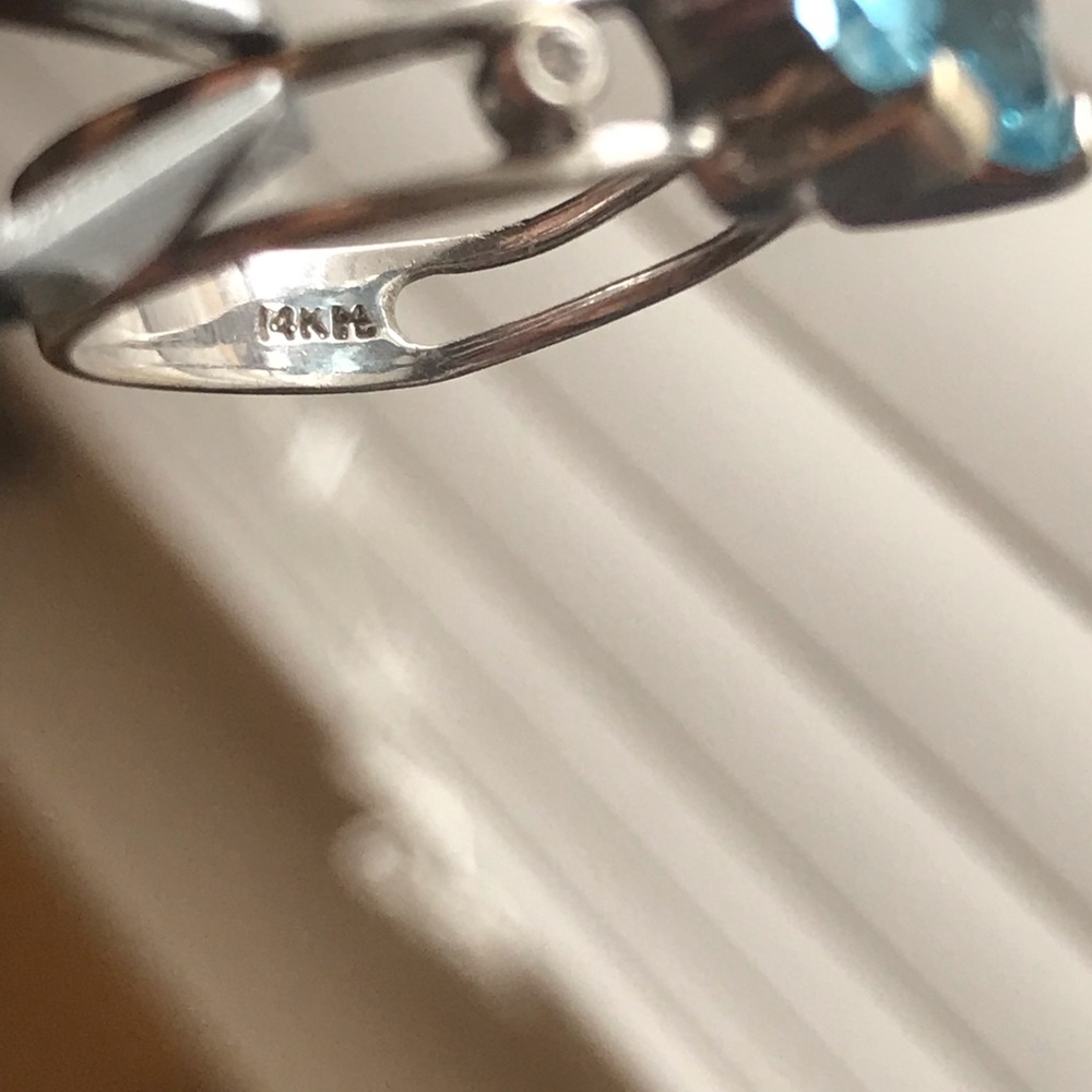 BLUE TOPAZ RING 💍 - Picture 3 of 8